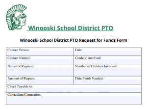 PTO Fund Request Form
